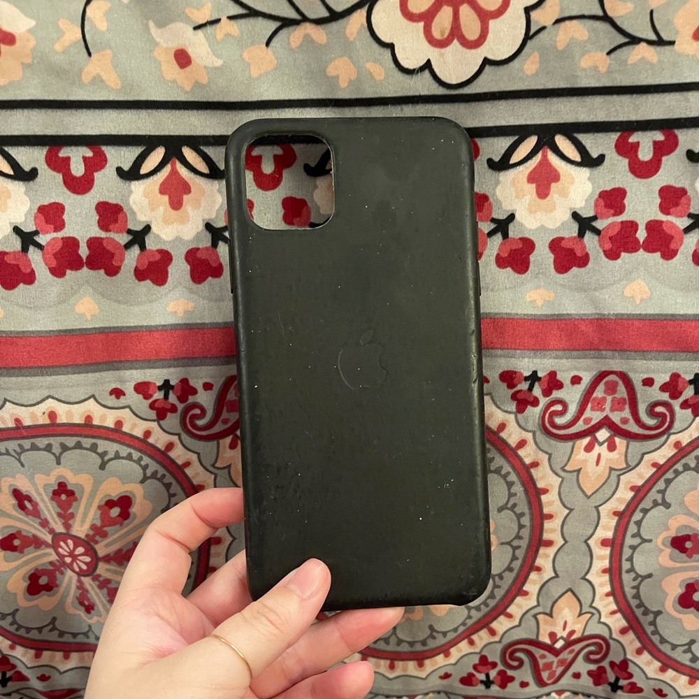 iPhone 11 Pro Max Apple Leather phone case